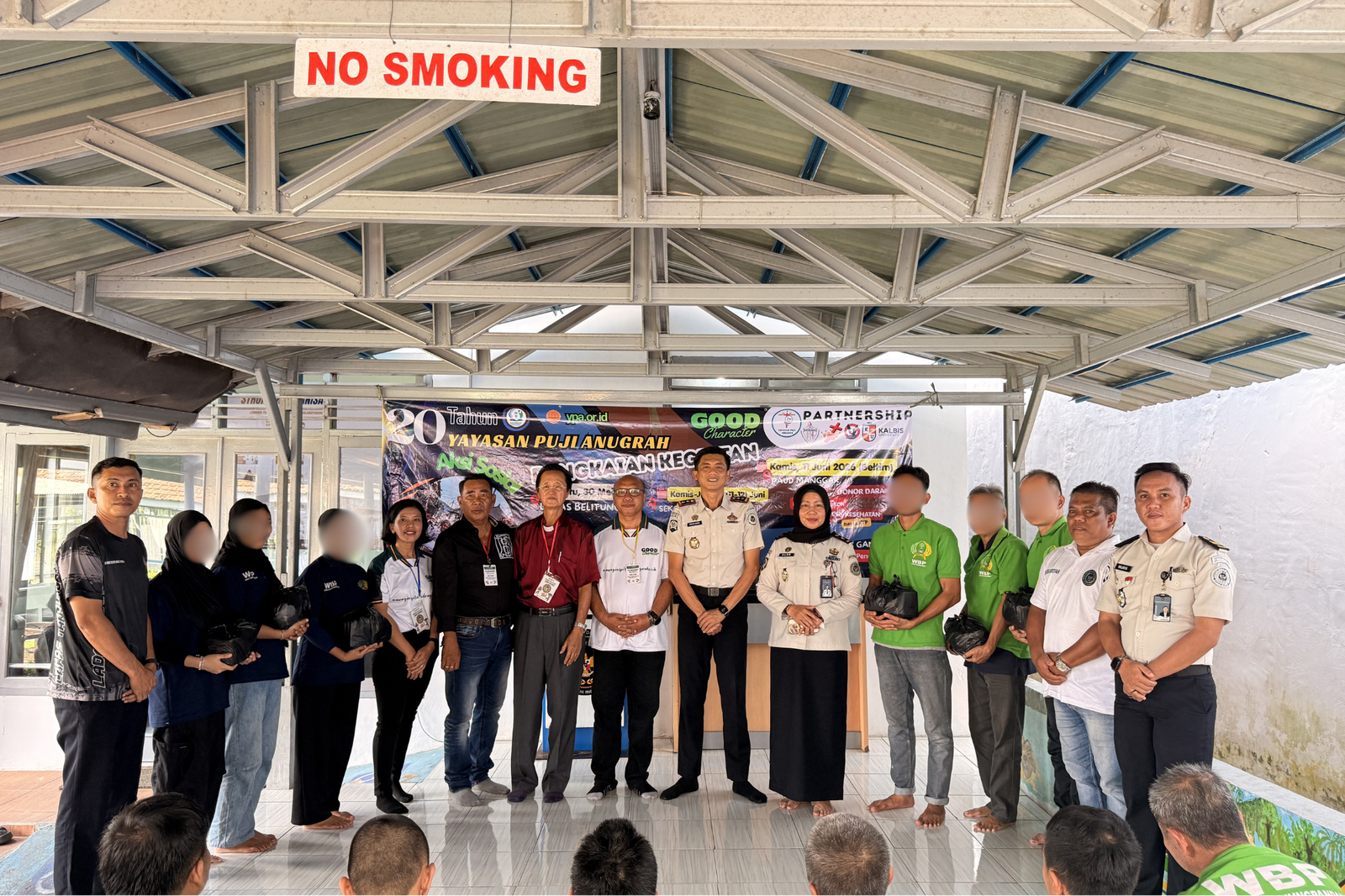 Yayasan Puji Anugrah dan GP-KRIS Kabupaten Belitung Salurkan 342 Paket Sembako kepada Warga Binaan Lapas Tanjungpandan dalam Peringatan Hari Jadi ke-20 Yayasan